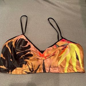 Zara, Floral bralette, Size:Small